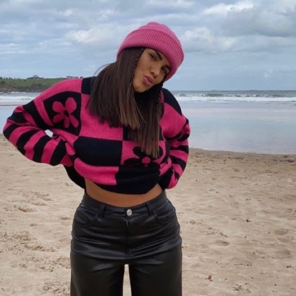 NWT Zara jacquard knit sweater - Picture 7 of 8